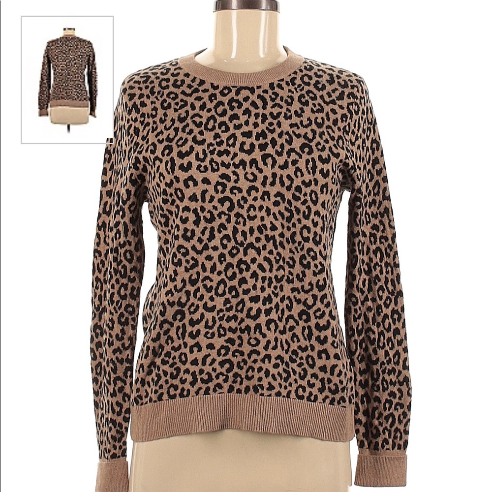 A.N.D. Sz XL like new printed sweater